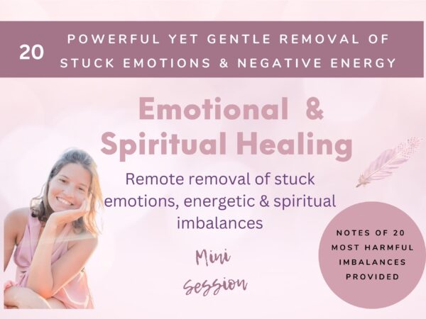 Mini session for remote emotional healing