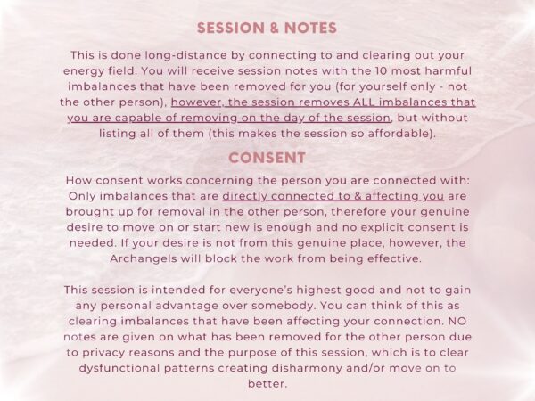 Clean Break | Clean Cut Imbalance Removal Between 2 People | Energy Clearing - Image 3