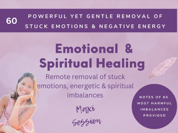 Powerful yet gentle energy clearing: removal of 60 stuck emotions and other imbalances | Energy Clearing | Curses & Past Life Clearing - Maxi Session