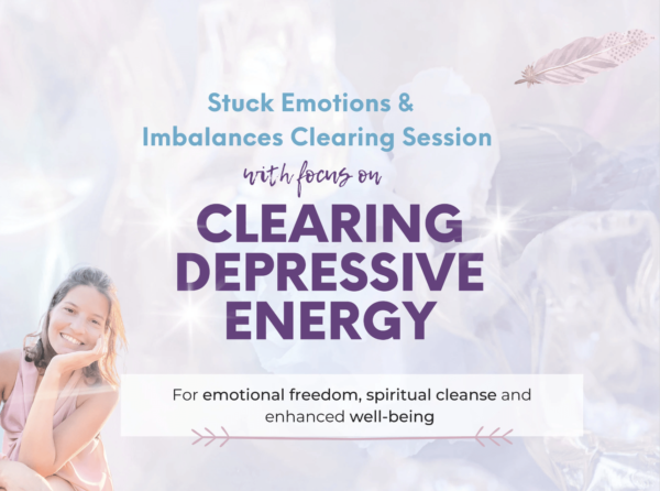 energy healing, depressive energy clearing