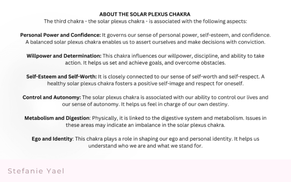 Solar Plexus Chakra Blocks Removal | Personal Strength + Willpower | Confidence + Assertiveness | Energy Clearing Without Details - Image 2