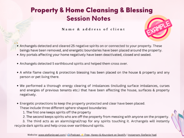 House & Property Clearing and Blessing | Spirit Activity Clearing | Curse Breaking | Home Blessing - Image 2