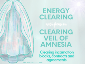 Distance Energy Clearing: Dissolving Veil of Amnesia